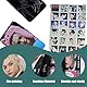 CWED Stray Kids Album HOP Fotokarten Album 55PCS Fotokarten Lomo Karte Geschenk Lomo Karten Merch für Stray Kids Jungen und Mädchen,C