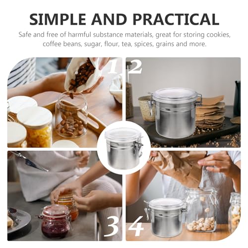 Contenedor hermético de acero inoxidable COHEALI para cocina miniatura 7