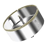 Vista 12 de ASNOMY Sierra perforadora de diamante de 1 pulgada (0.984 in) con broca piloto, sierra de agujero recubierta de punta de diamante de 1 pulgada