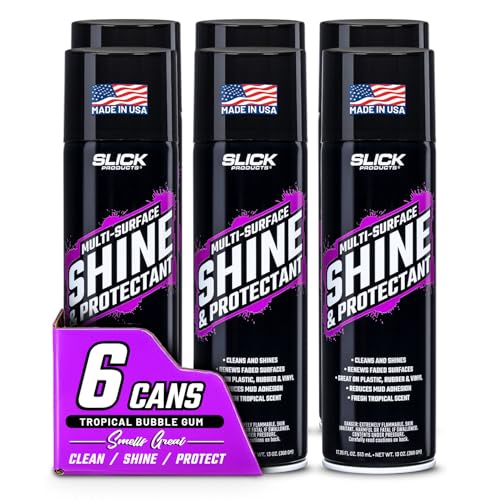 Slick Products Shine & Protectant High Gloss Coating Spray (6-Pack)