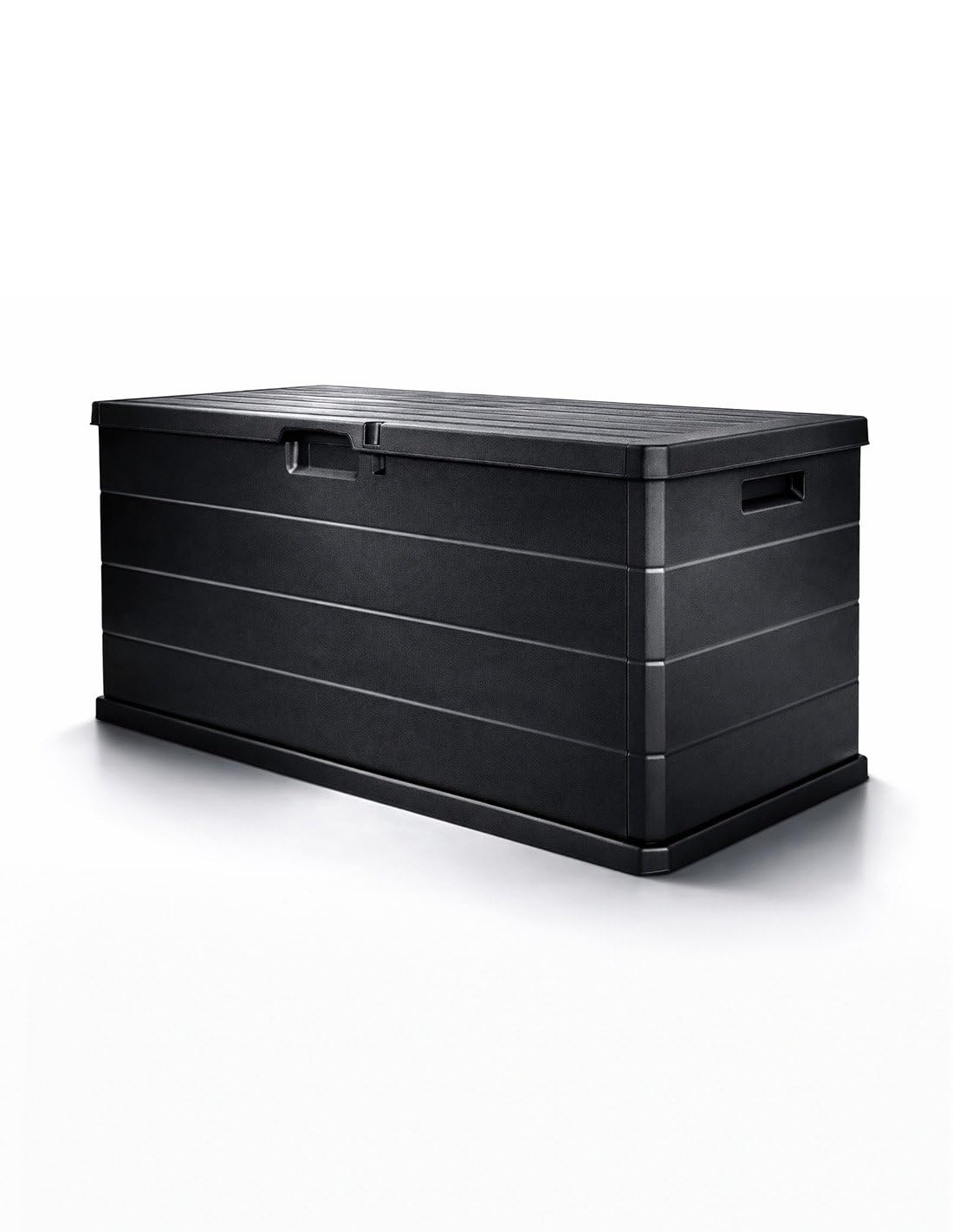 Jardin202 - Baúl Exterior Grande 170L / 340L de Resina para Jardín y Terraza | Arcón de Almacenaje | Impermeable | Resistente UV | Antracita | 170 L — view 8