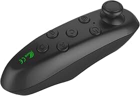 VR sem fio, alça, para smartphone, PC Óculos de realidade 3D Film Game Selfie Mouse Laptop, Preto