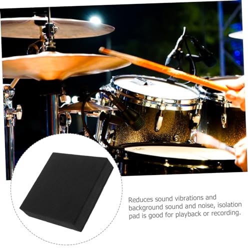 Sound Dampening Pad para Altavoces Almohadilla de Aislamiento Acústico de Alta Densidad para Monitores de Estudio Reducción de Ruido y Control de Vibración Instalación Fácil miniatura 3