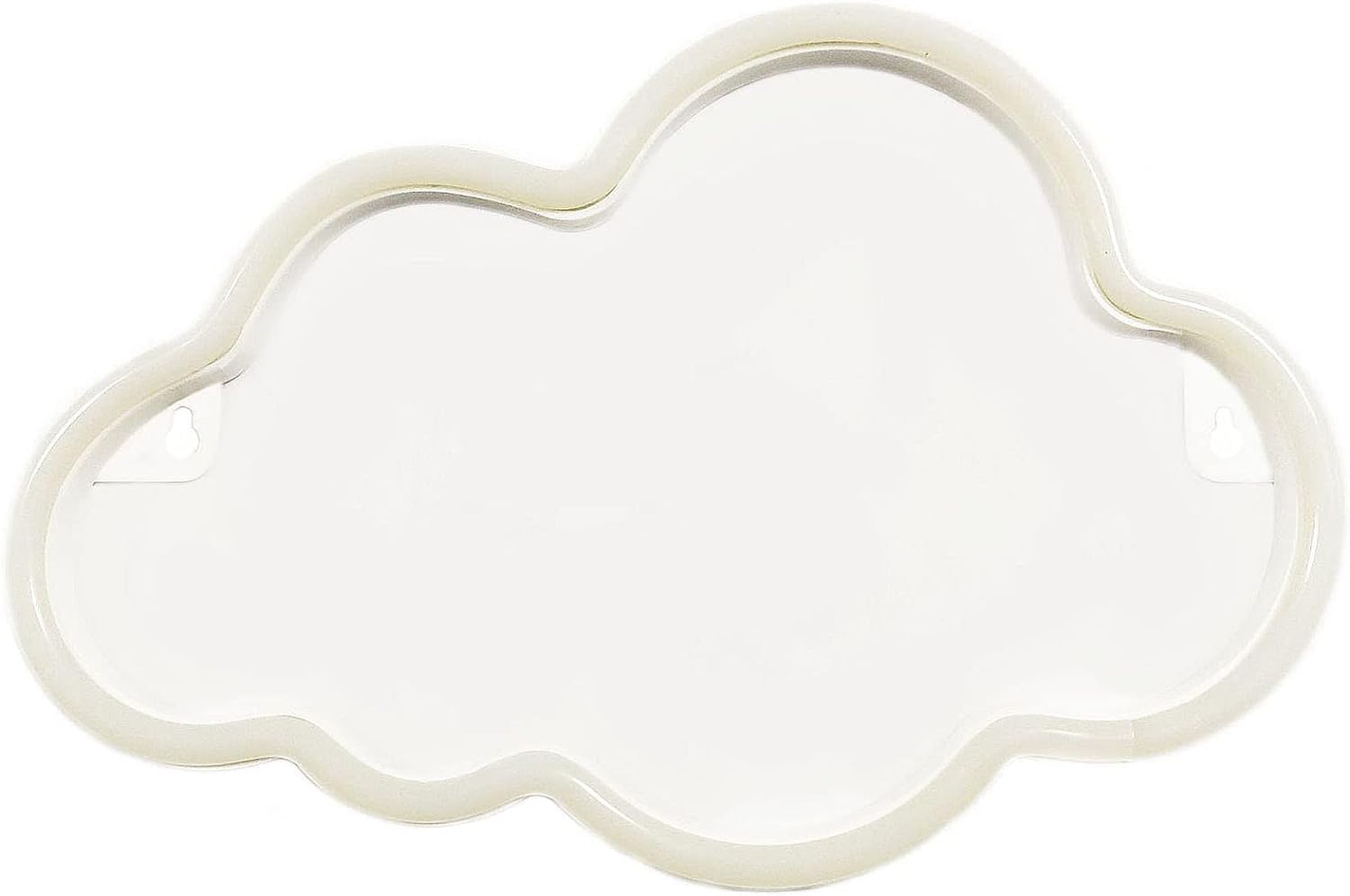 Letrero de luz LED de neón con forma de nube, luces de neón para decoración de pared, USB o batería, luz de neón para Navidad, fiesta de cumpleaños, sala de estar, dormitorio de niñas y niños