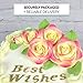 Global Sugar Art Exquisite Rose & Leaf Edible Sugar Cake Flowers Kit, Yellow with Rose by Chef Alan Tetreault