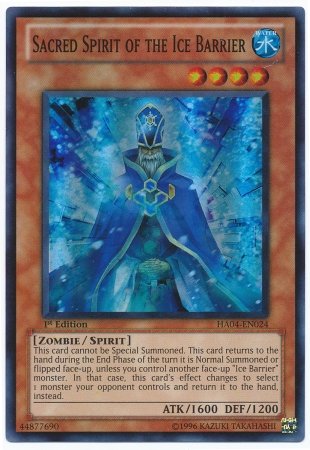 Yu-Gi-Oh! - Sacred Spirit of The Ice Barrier - Hidden