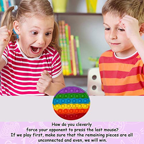 mewmewcat Pop Bubble Fidget Sensory Toy Pura compressão Silicone Push Pop Bubble Sensory Toy - Brinq