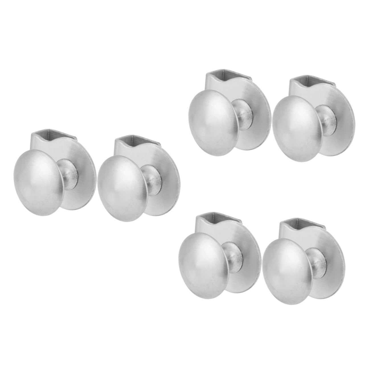 Poignée de porte verre coulissante OSALADI (lot de 6) pour armoire