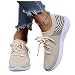 Zapatillas Deportivas Mujer Casuales Deporte Zapatos Deportivos Duraderos De Ligeras Y Transpirable Niñas Caminar Zapatos Para Correr Con Colchón Respirable Talla Grande Para Fitness Running Green