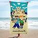 Jay Franco Minecraft Alex and Steve Kids Bath Pool Beach Towel - Super Soft & Absorbent 100% Cotton Towel for Gamers, Measures 28 x 58