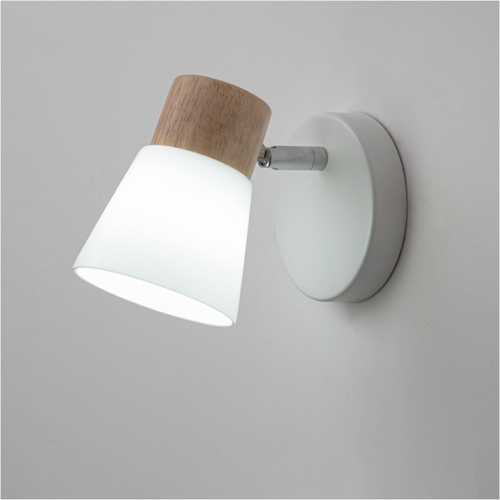 SXSCARKX Rotatable E27 Wall Lamps for Bedroom & Living Room - Stylish Bedside Sconces, Decorative Aisle Lighting, Modern Design Home Decor