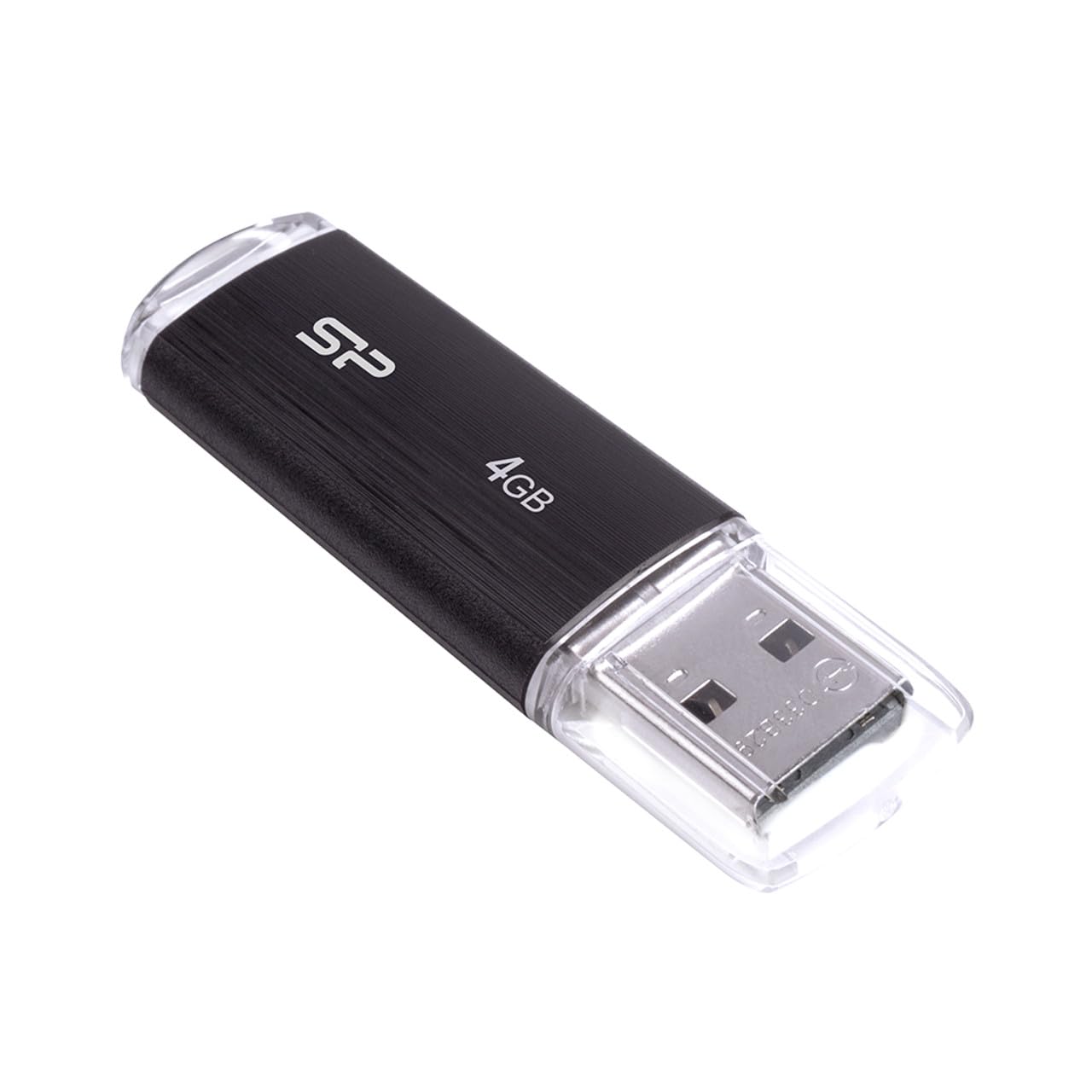 Silicon Power Memory Usb Ultima U02 4GB Usb 2.0 Black-image