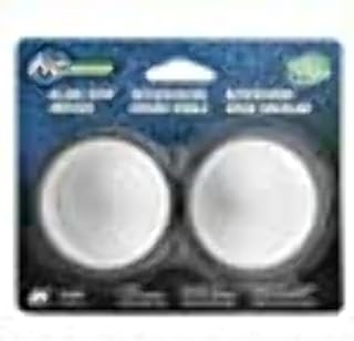 K-Source C030W 3 Round 2pcs. Easy Stick-on Installation. Convex Lens increases v