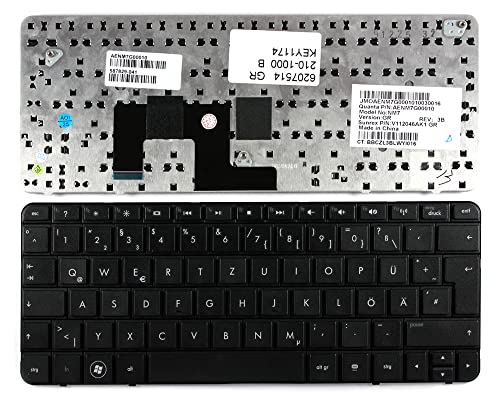 Clavier ordinateur portable HP Mini 210-1113SG noir allemand réparer PC