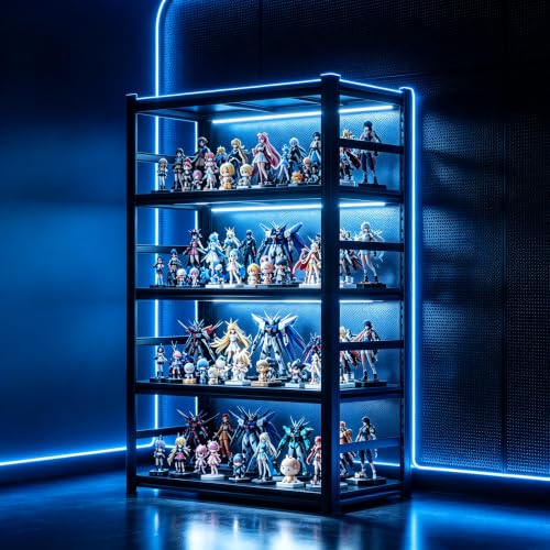 Bezuny 5-Tier Metal Display Shelf