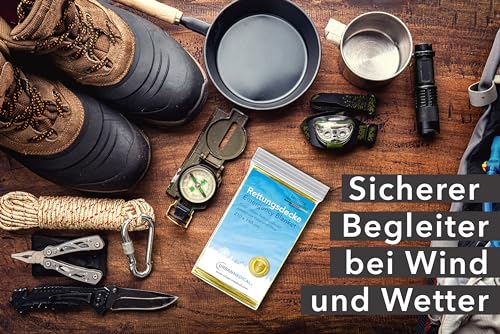 Rettungsdecke Urban Medical Premium große Doppelseitige