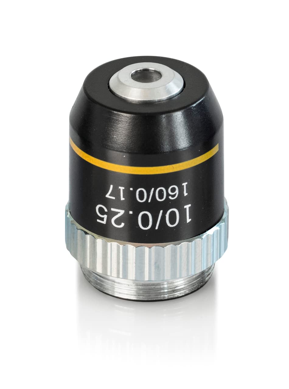 Objectif achromatique 10x Kern OBB-A3204 optique antifongique pour microscopie de laboratoire