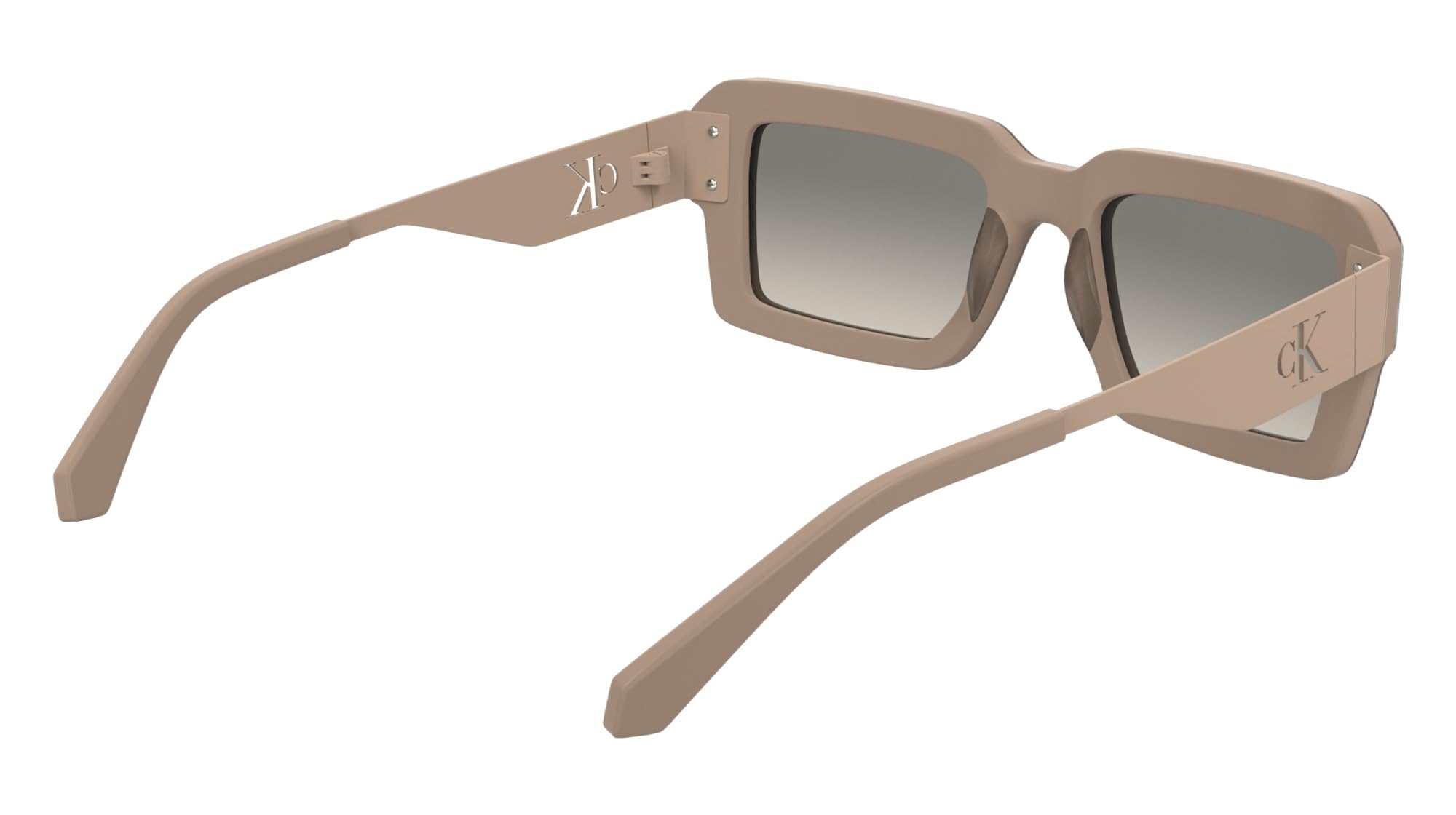 Calvin Klein Jeans Unisex Adult Sunglasses CKJ25606S - Blush with Gradient Taupe Nude Lens