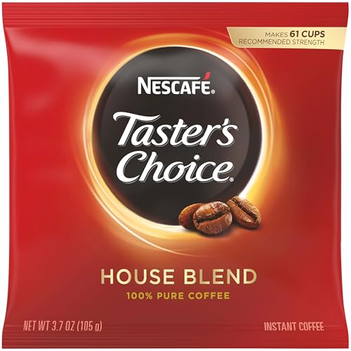 Nescafe Taster's Choice, Light Roast Instant Coffee, 3.7 oz Pouch