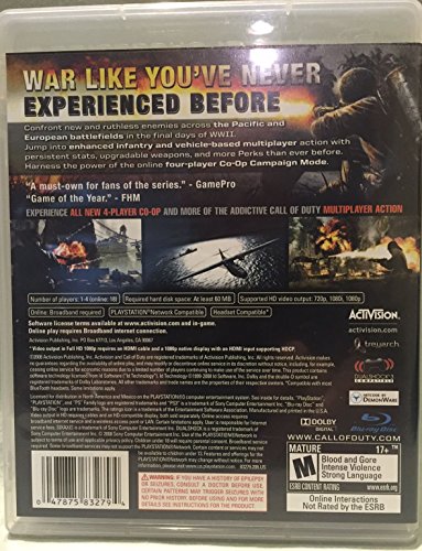 Image of ps3 call of duty world at war (Renewed)