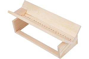 BENECREAT 3 Set Wood Bookbinding Punching Cradle : Perfect Tool Kit for Punching Books