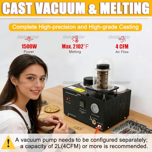 La mejor comparación de Máquinas de fundición más recomendados. 13 Imagen adicional