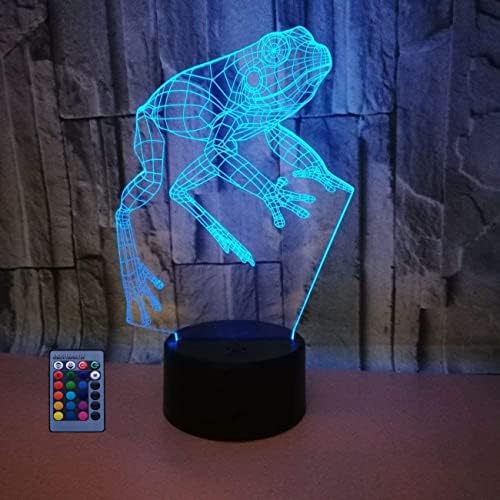 HPBN8 3D LED Lampe – 7 Farben, USB-betrieben | Optische Illusion Für Schlafzimmer & Deko