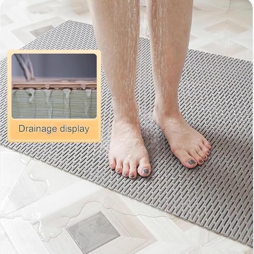 Matelas antidérapant de douche pour sécuriser le sol mouillé de la salle de bain
