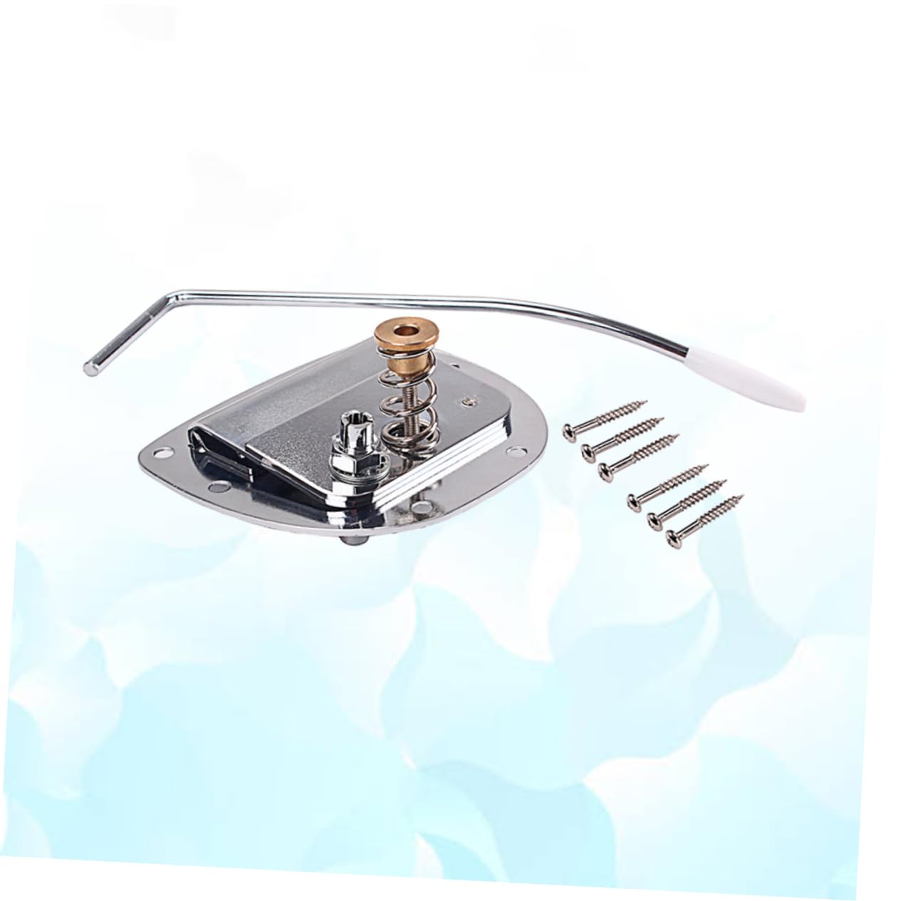 Ga426 Ponte Tremolo per Chitarra Jazz, Ricambio Argento