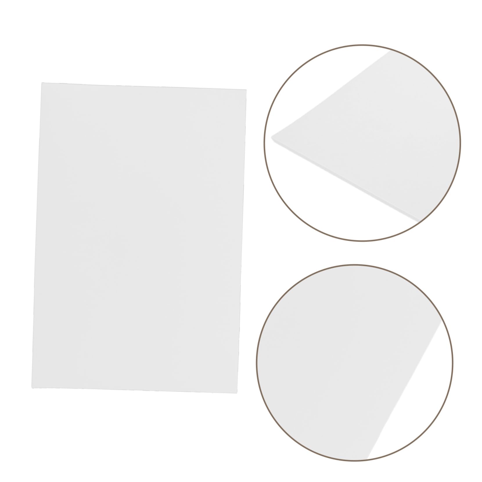 Lot De 100 Couvertures Transparentes Mates En Plastique Pour Cahiers, Classeurs Et Bandes Dessinées. Haute Transmission Lumineuse, Protège Contre L'usure.