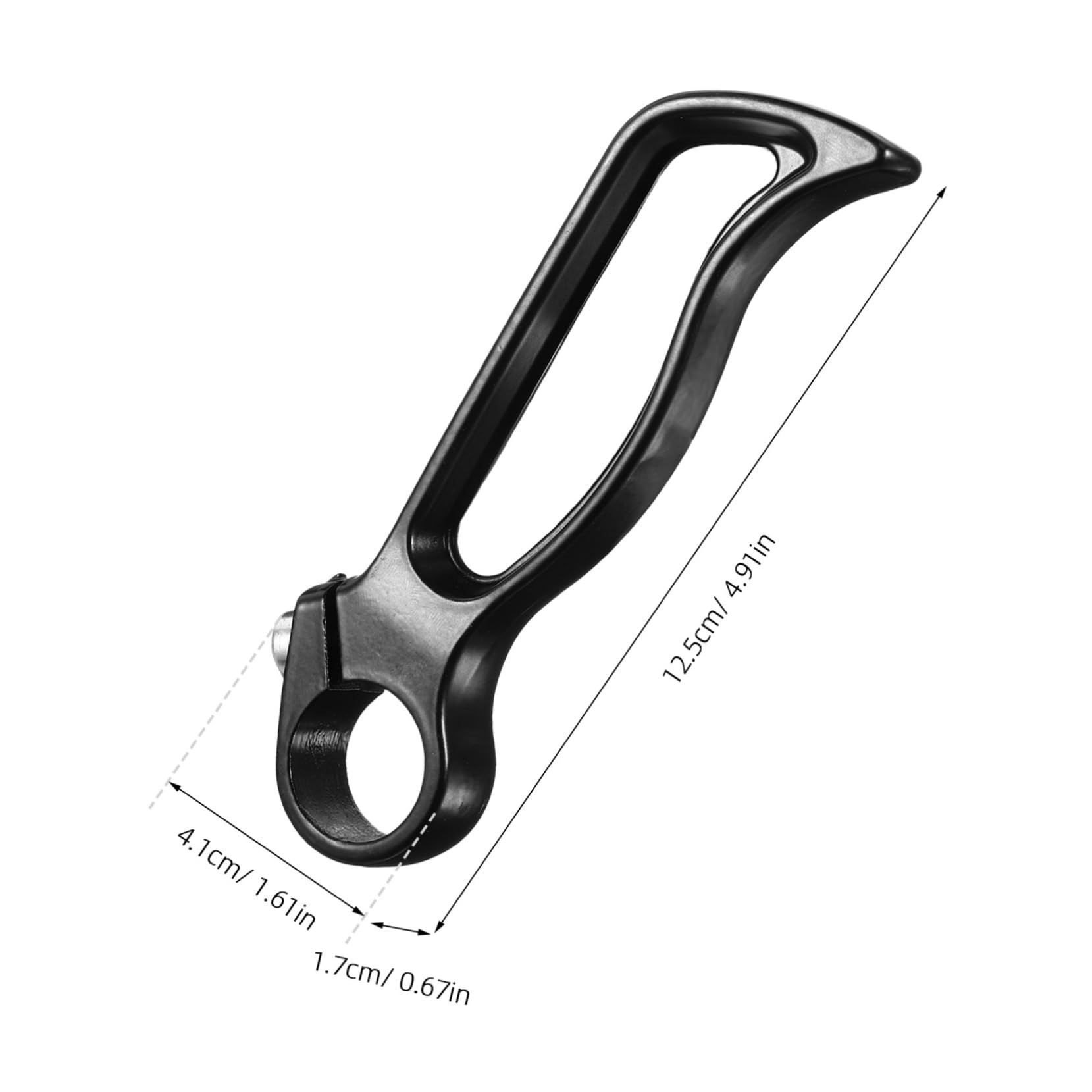 1 Set Bike Handlebar Ends: Mountain Bike Bar Extensions - Bicycle Extender Grip Handles - for Motorcycle Outdoor Aluminium Alloy