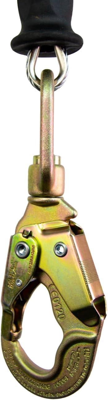 Frontline RPGCLE50' Leading Edge Cable SRL with Carry Handle & Tagline | Durable Thermoplastic Housing | Ergonomic Design | High Strength Components | ANSI & OSHA Compliant (1 Pack)