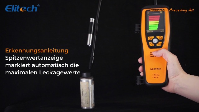 Elitech VGW-760Pro Vakuummeter – APP-Anbindung, OTA-Updates, 10.000 Datenpunkte, Grafische Anzeige, Für HVAC