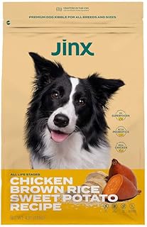Jinx Chicken, Brown Rice, Sweet Potato & ALS Kibble Dry Dog Food, 4 lbs.
