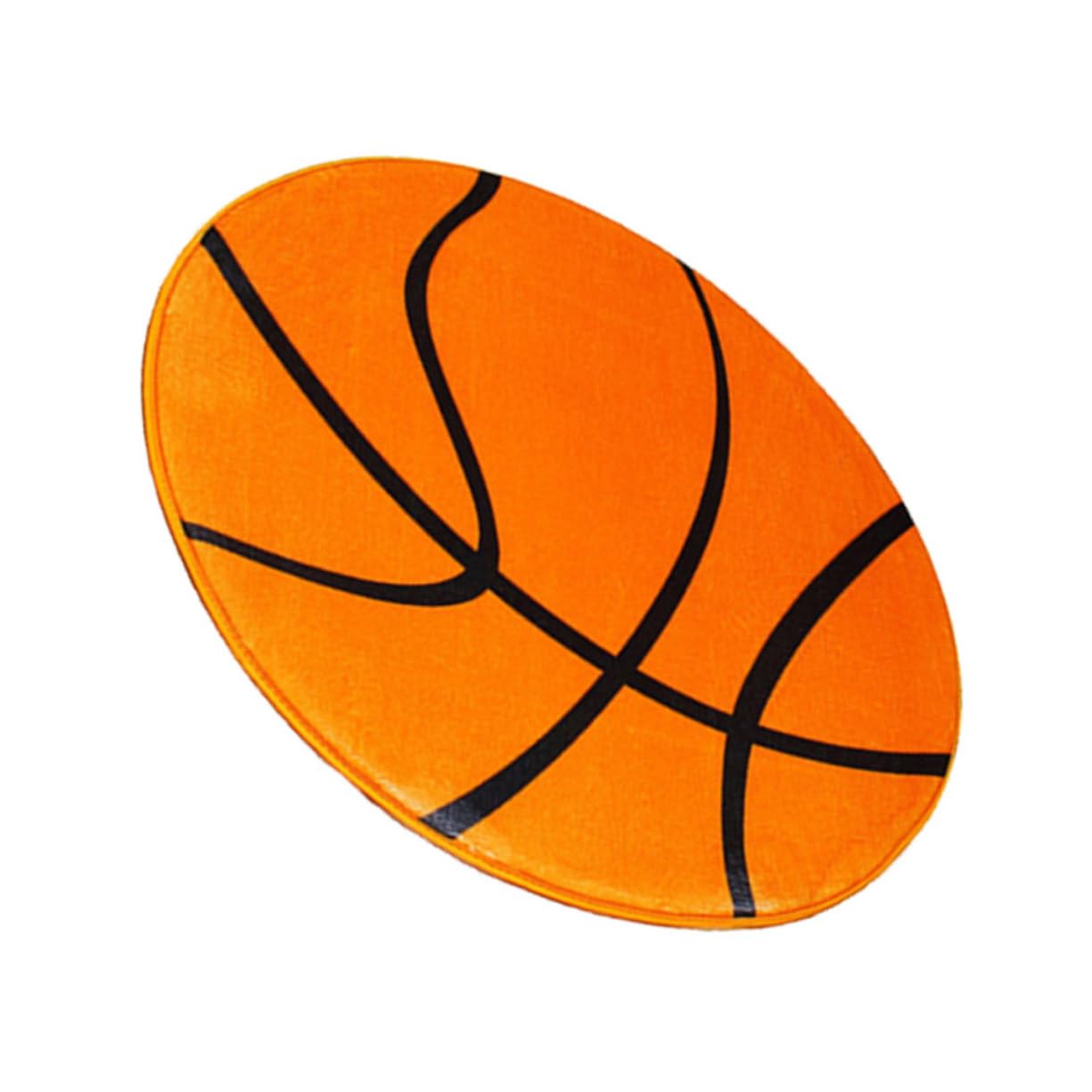 Alfombra redonda de poliéster Gatuida antifatiga con diseño de baloncesto para hogar