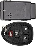APDTY 121928 Keyless Entry Key Fob Transmitter w/ Programming Tool Replaces 20877108 on 2008-2017 Chevrolet Express or GMC Savana 1500 2500 3500 Van (without remote start; without Commercial Package)