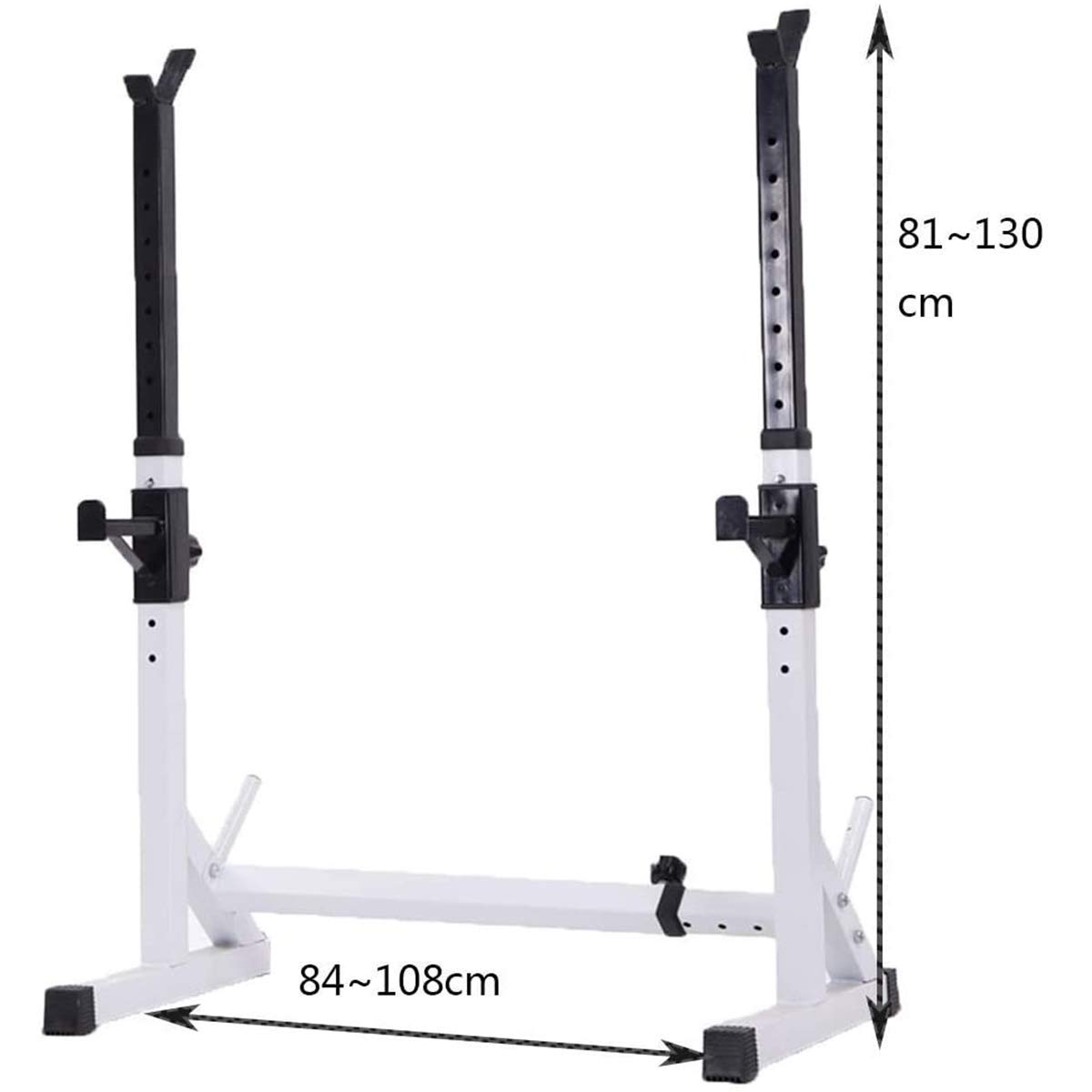 Soporte para sentadillas ajustable para gimnasio en casa, multifunción, para levantamiento de pesas, soporte para barra, soporte para levantamiento de pesas, soporte multifunción para levantamiento d