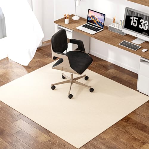 Tapis de chaise de bureau FANDIAO pour préserver le parquet du salon en télétravail