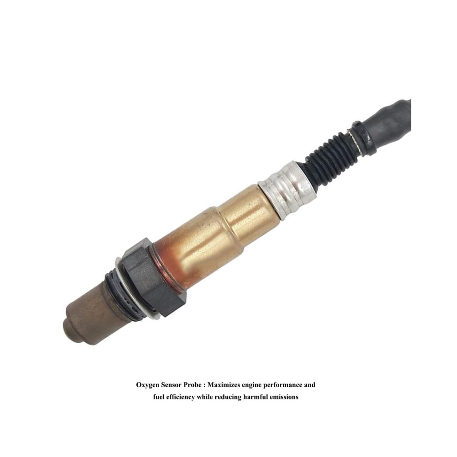 Avgas syresensor Pasuje do Audi pasuje VW Jetta 1.8L-L4 szerokopasmowy czujnik tlenu O2 6 pinów AFR 0258007057 17014 LSU4.2 021906262B 06B906265D O2-sensor