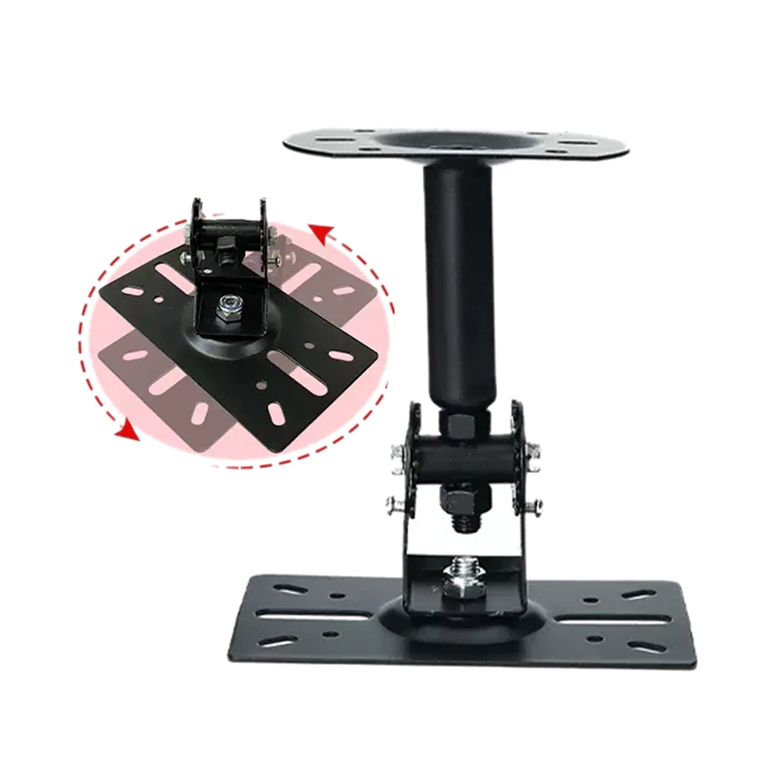 Soportes para altavoces Soporte de montaje en pared for altavoz Extensión espesante Altavoz de karaoke Colgador de techo Colgadores de pared Caja KTV Soporte de audio para altavoces de sonido envolven