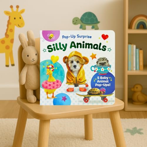 Silly Animals - A Pop Up Book for Kids Ages 1-3 (Pop-Up Surprise) - image 5