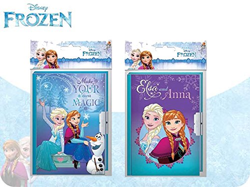 Disney Frozen/Eiskönigin - Diary 2 Tagebücher mit Schloss