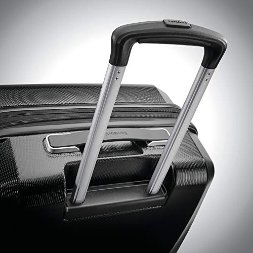 Samsonite Winfield 3 DLX Hardside Expandable Luggage with Spinners, Black