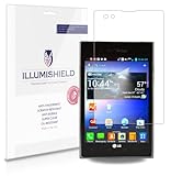 iLLumiShield Screen Protector Compatible with LG Intuition (VS950)(3-Pack) Clear HD Shield...