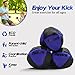 PACEARM Hacky Sack Balls Footbag, Kids Hackey Sack Ball Double-Color Hackeysacks (3-Pack)