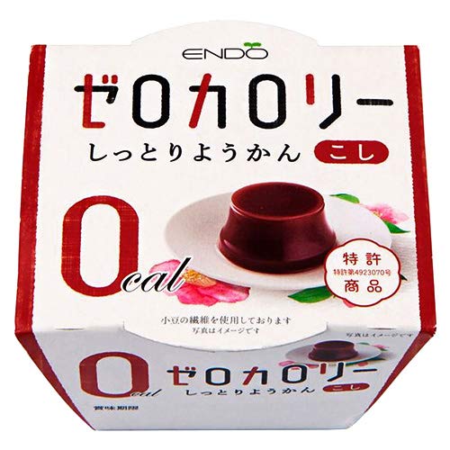 遠藤製餡 ゼロカロリー しっとりようかん こし 90g×24個入