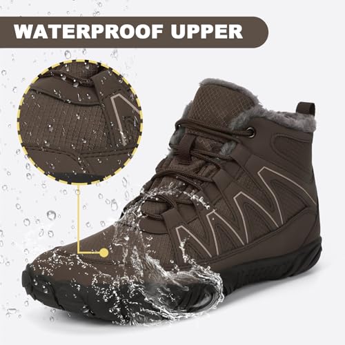 Image of Women's Waterproof Hiking Boots Anti Slip Ankle Boots Outdoor