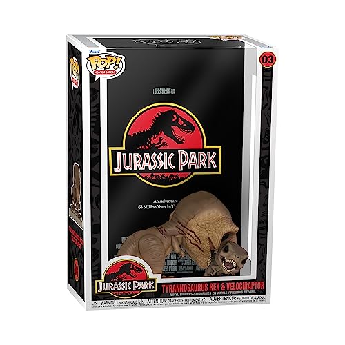 Funko Pop! Movie Poster: Jurassic Park - Tyrannosaurus - Figura De Vinilo Coleccionable - Idea De Regalo- Mercancia Oficial - Juguetes Para Niños Y Adultos - Muñeco Para Coleccionistas Y Exposición