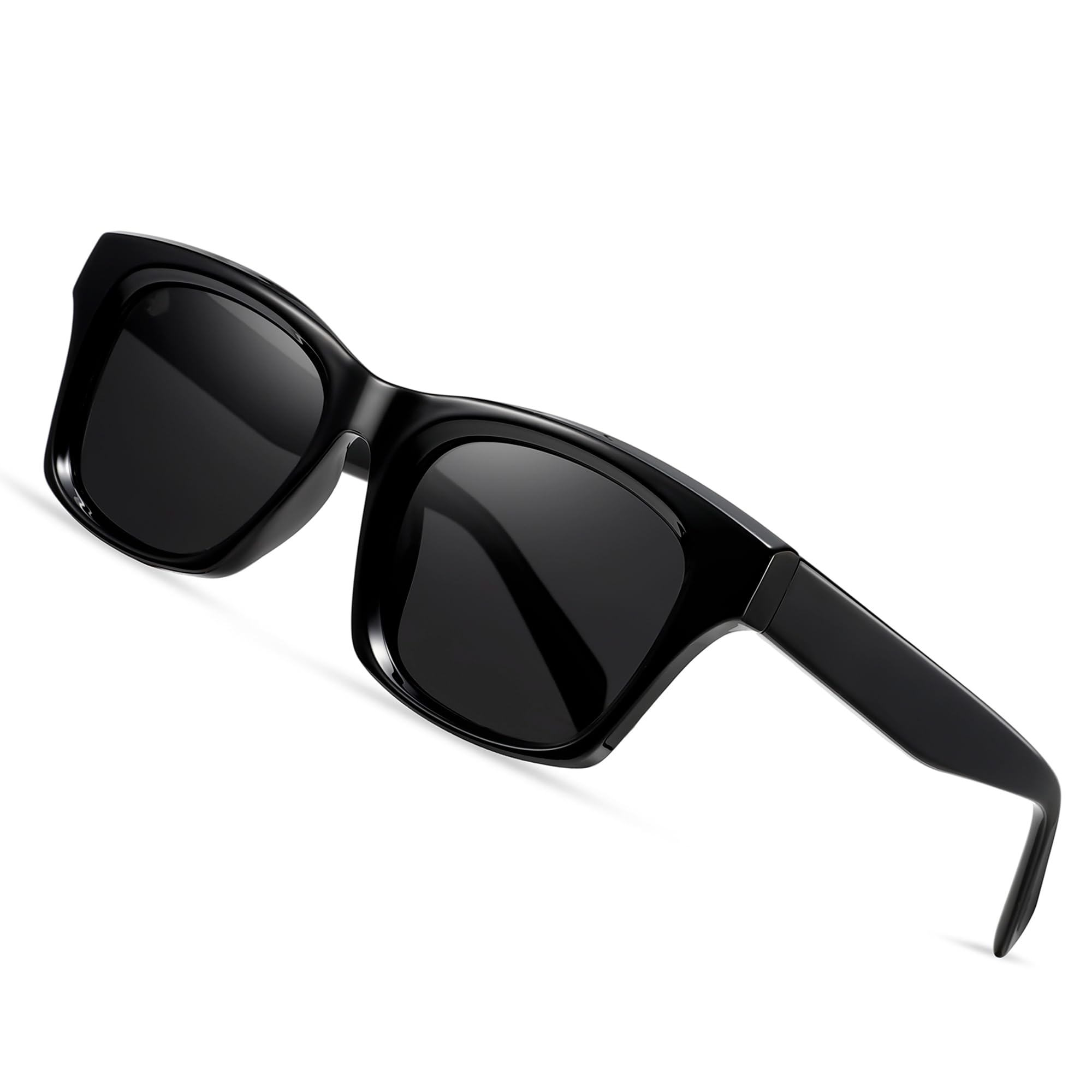 Joopin Acetate Womens Sunglasses Polarized Square Sun Glasses UV Protection Ladies Shades Retro Chunky Sunnies