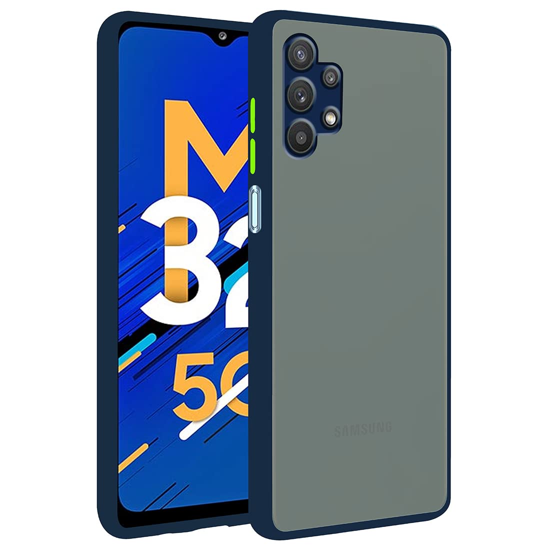 Casotec Basic Case for Samsung Galaxy M32 A32 5G (Silicone_Blue) (B09FDDRF76) Amazon Price History, Amazon Price Tracker
